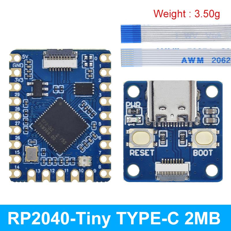 1/3PCS Raspberry Pi Pico Board RP2040 TYPE-C / MICRO Dual-Core 264KB ARM Low-Power High-Performance