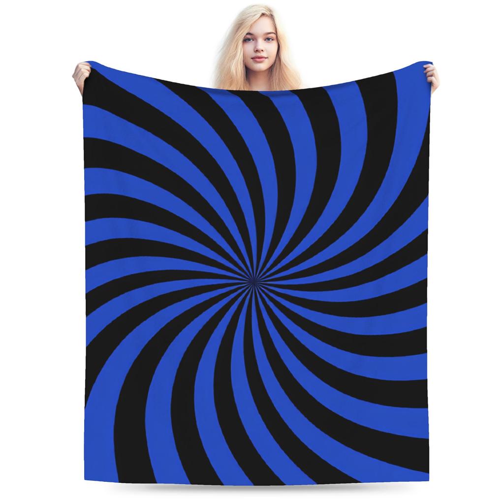 Abstract Swirl Disorder Super Soft Blanket  Kids Plush Throw Blanket Graphic Couch Chair Flannel Bedspread Sofa Bed Cover