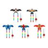 Fishing Rod Dynamic Wing Kites for Garden Long Tail Dynamic Kites Outdoor Kites Flying Toy Best Gift for Family Gathering