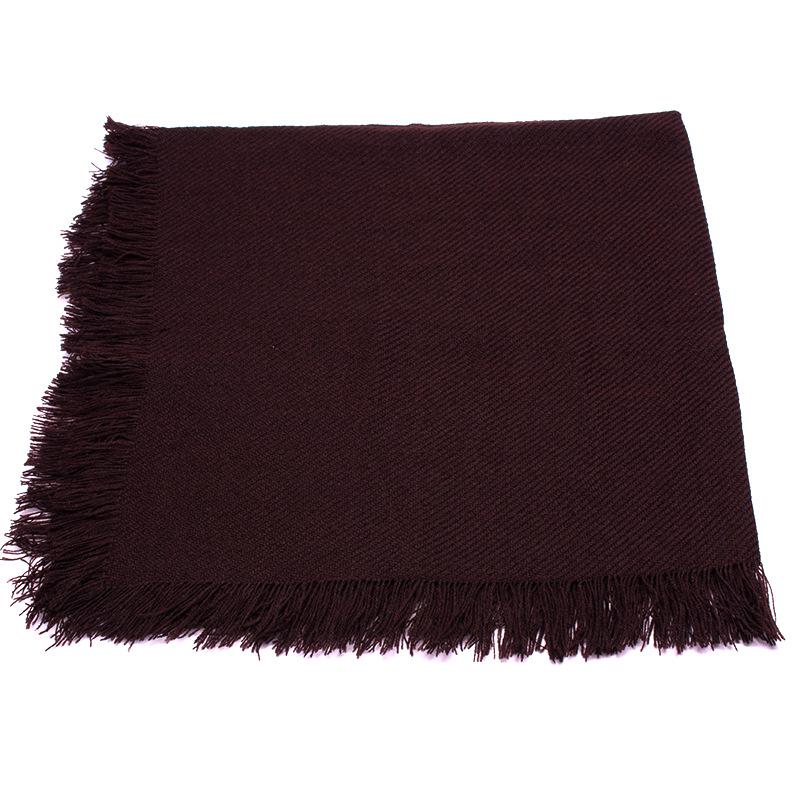 Dzianinowa chusta na głowę dla starszych kobiet: Całoroczny, w stylu vintage, trend internetowy, utrzymuje ciepło, idealny dla babć