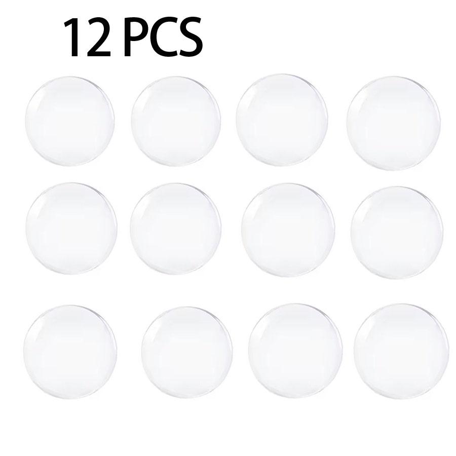 Door Knob Wall Shield Clear Soft Rubber Door Stopper Door Handle Bumper Mute Stickers Wall Protector Muffler Pad Protective Plug