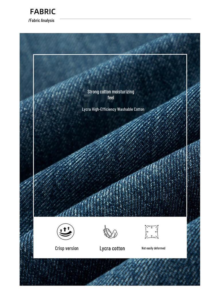 Zhengzhou Women's High Waist Loose Straight Leg Jeans - Casual Autumn Fashion