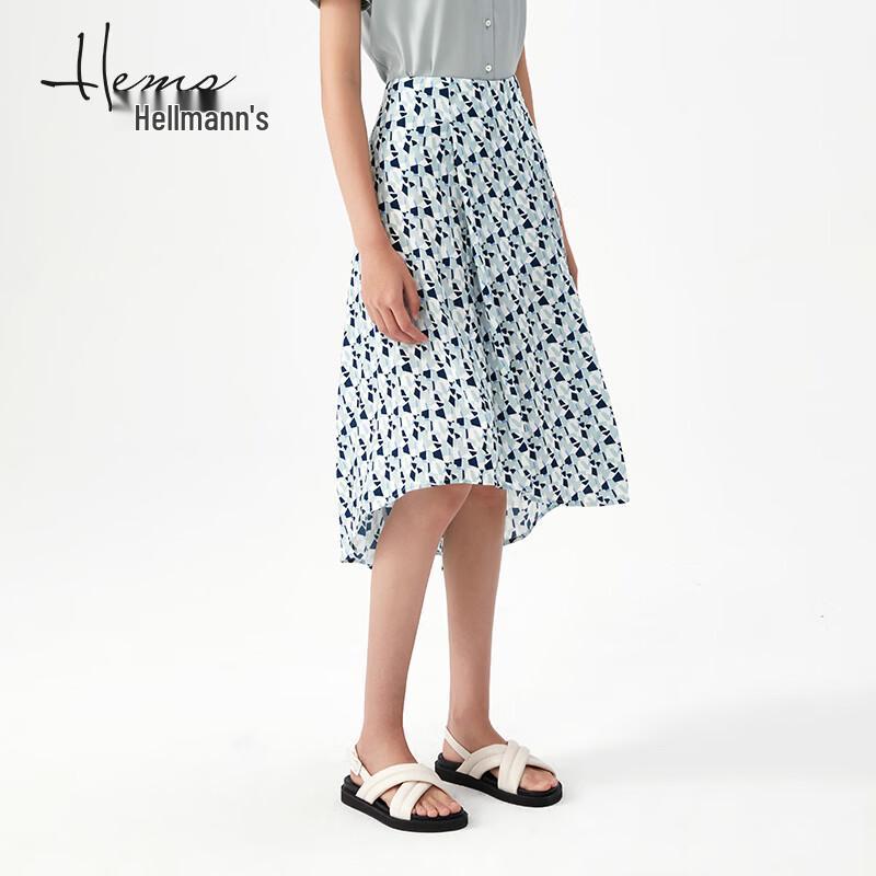 Heermans Women's Jacquard A-Line Skirt