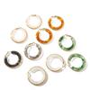 Advanced Sense Hoop Ear Buckle Exaggeration Ear Needle Dangle Earrings Hoop Earrings  Gifts