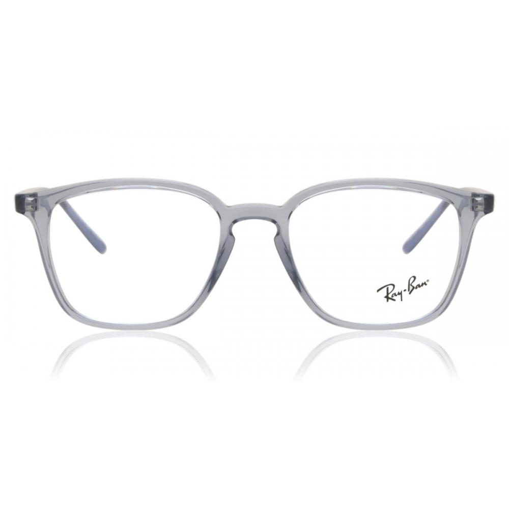

Ray Ban Rx7185 8235 Унисекс Очки Transparent Dark Blue/50-18-145