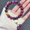Bodhi Root Six-Character Mantra Beads: Women's Wrap-Around Bracelet for Prayer & Meditation.