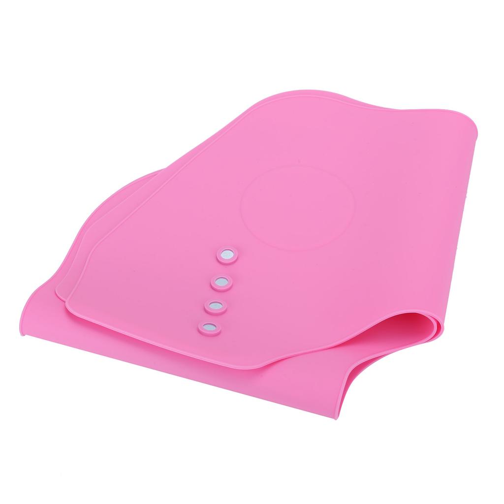Hair Cutting Collar Silicone Salon Barber Hair Cutting Cape Neck Wrap Guard Hairdressing Pad