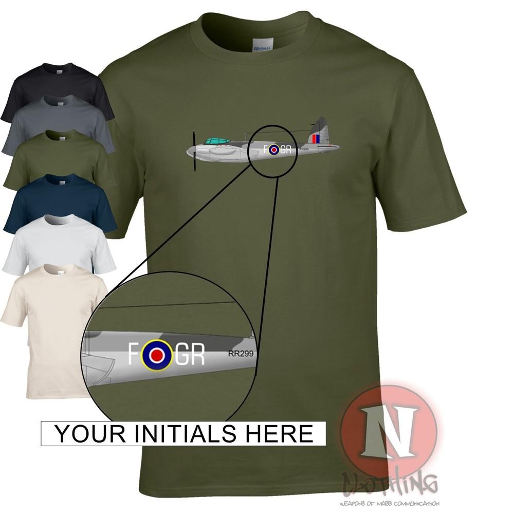 Camiseta Personalizada De Mosquito RAF De Havilland Segunda Guerra Mundial
