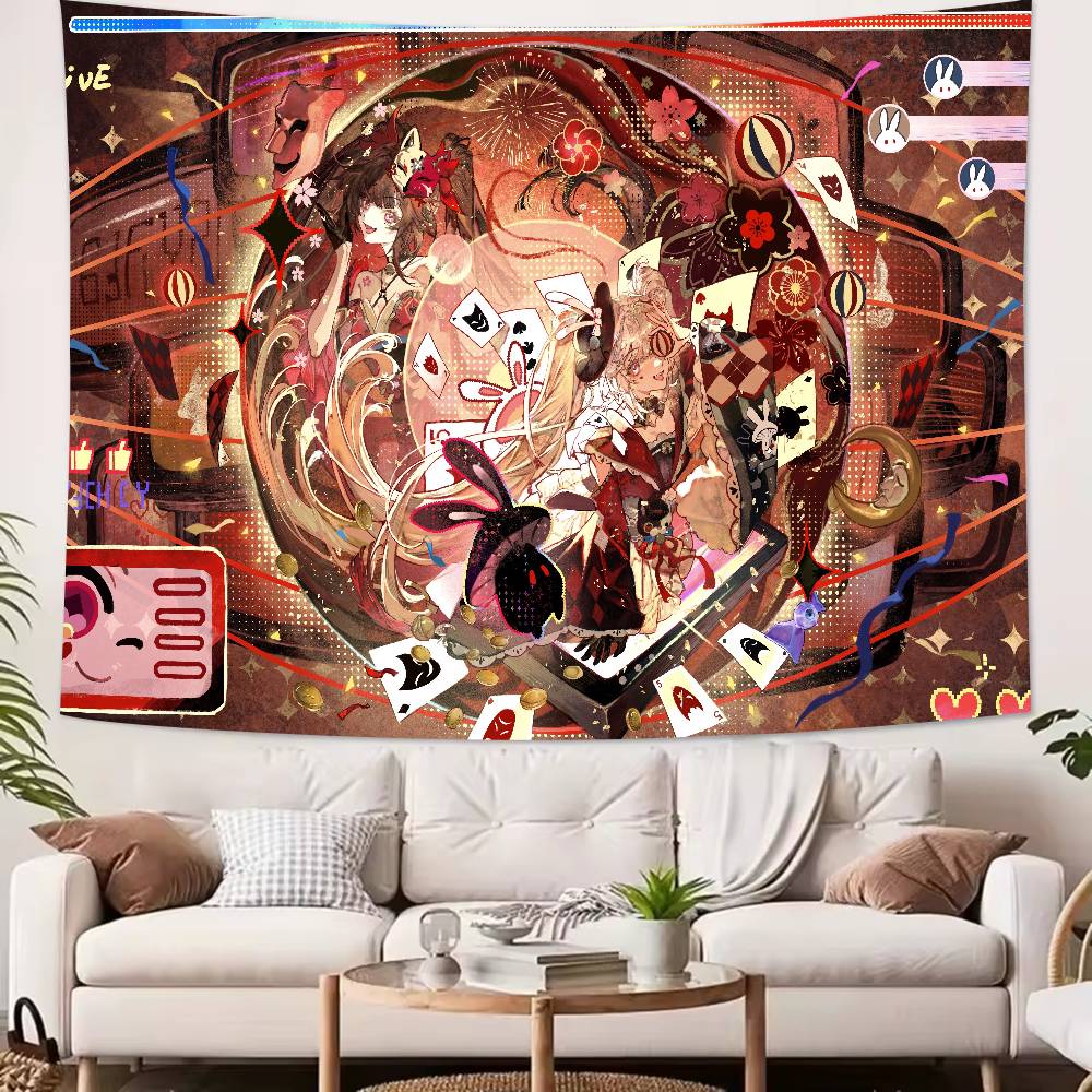 Cute Hot Funny Girl Sparxie Tapestry Decoration Bedroom Dormitory Background Cloth Holiday Home Party Living Room Club Tapestry