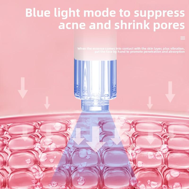 Gesichtshydratation Schönheitsinstrument Schönheitssalon Nicht-invasives Essenz-Einschleusungsinstrument Nano-mikrokristallines Nadelfreies Wasserlichtinstrument