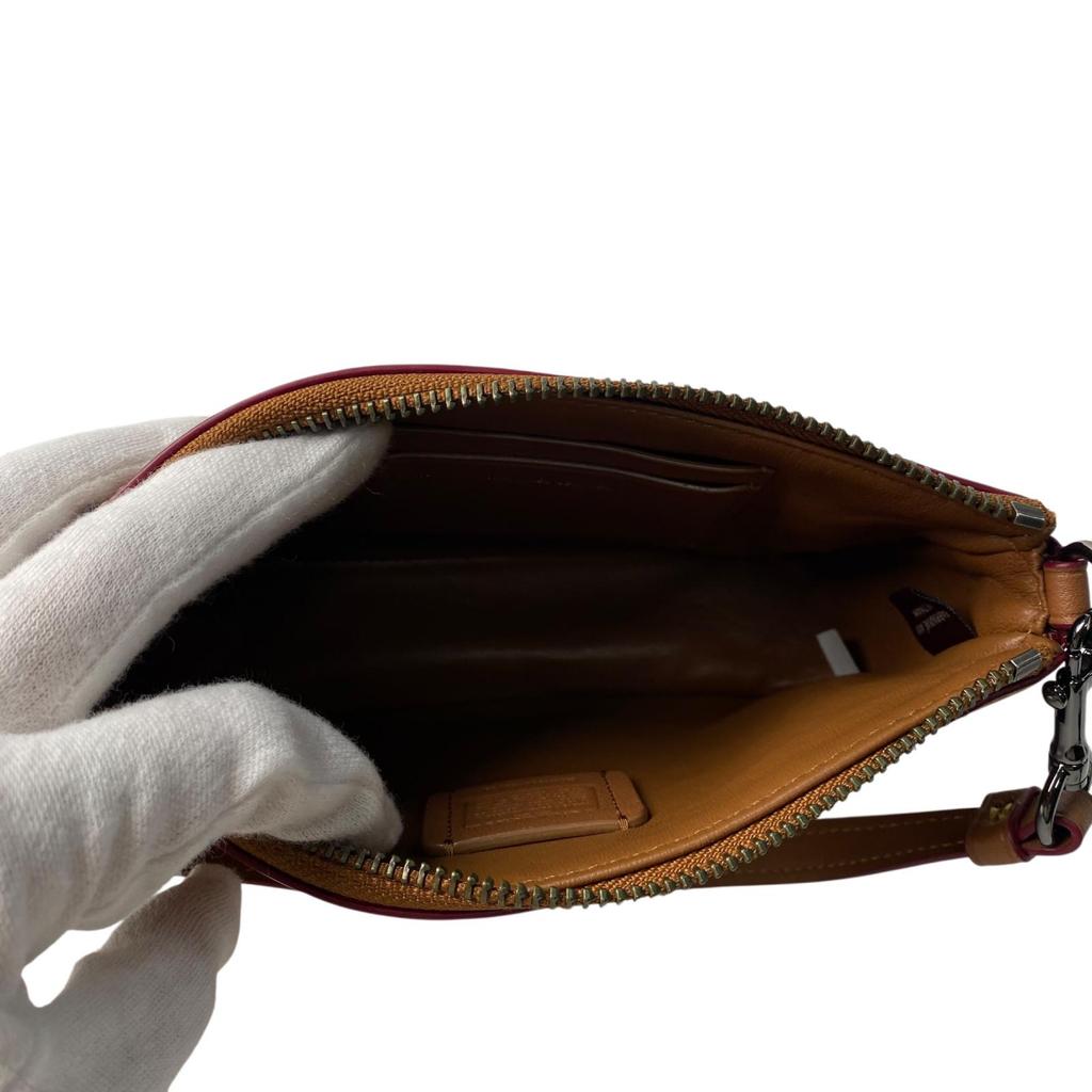 Gebrauchte COACH Handtasche Braunes Leder Damen