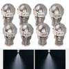 Atomizing Spray Mist Nozzle Dia 0.3-1.5mm Fine Atomizing Spray 1/4BSPT High And Low Pressure Mist Nozzle Orifice Stainless Steel