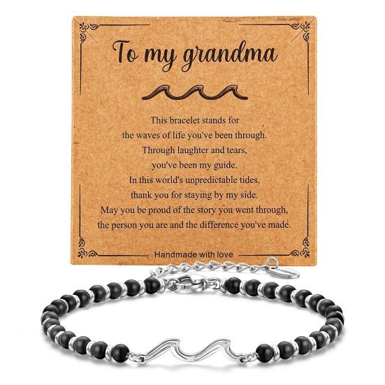 Унисекс браслет Волна Регулируемый браслет из бусин Браслет дружбы Ювелирный подарок с вдохновляющими 9