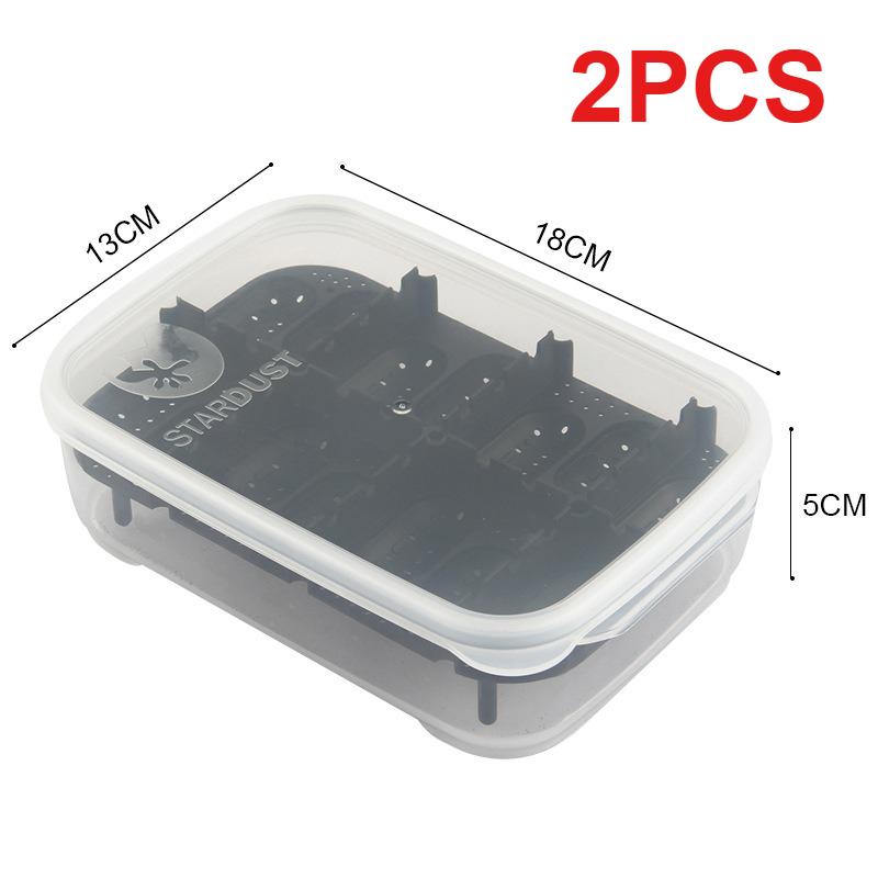 2PCS Hatch Device Climbing Pet Incubator Supplies Snake Lizard Reptile Egg Tray Boxes Transparent Reptiles Eggs Hatching Box