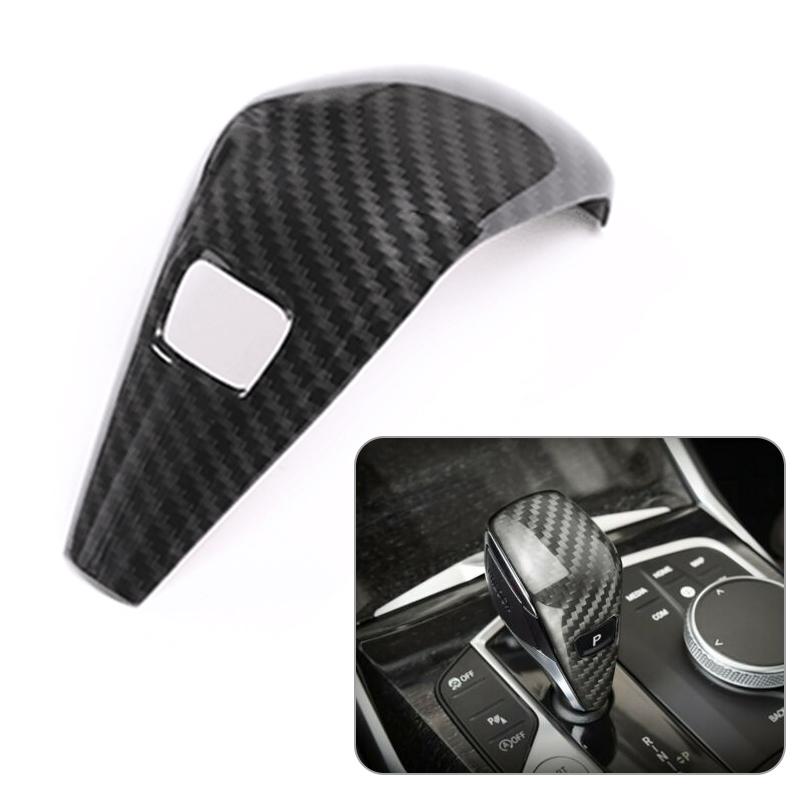 Car Gear Shift Knob Button Cover Trim Fit for BMW 3er G20 G21 4er G22 G23 Z4 G29 X5 G05 X6 G06 8er G14 G15 G16