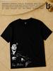 Black T-Shirt with Tony Montana Scarface Print