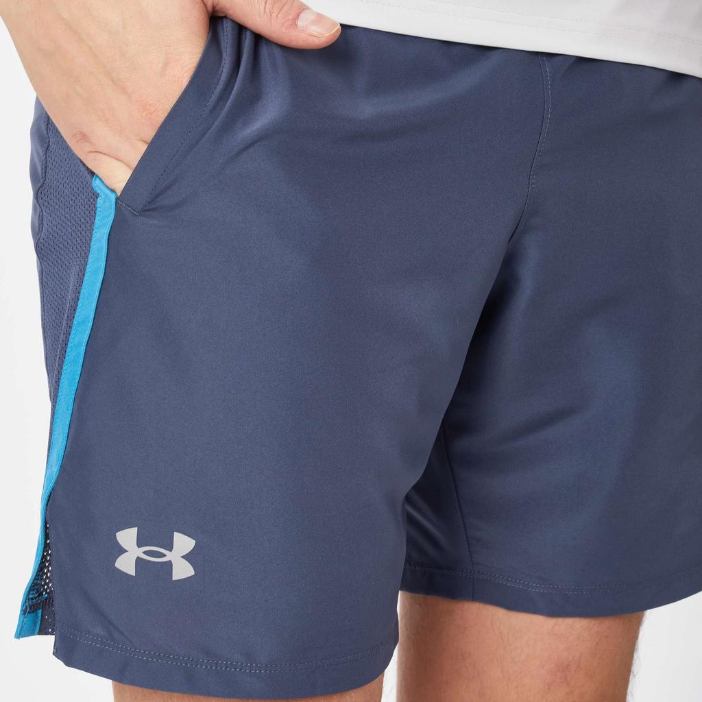 Under Armour Launch Comfortable Versatile Solid Color Elastic Waist Sports Shorts Men shorts 1382620-045