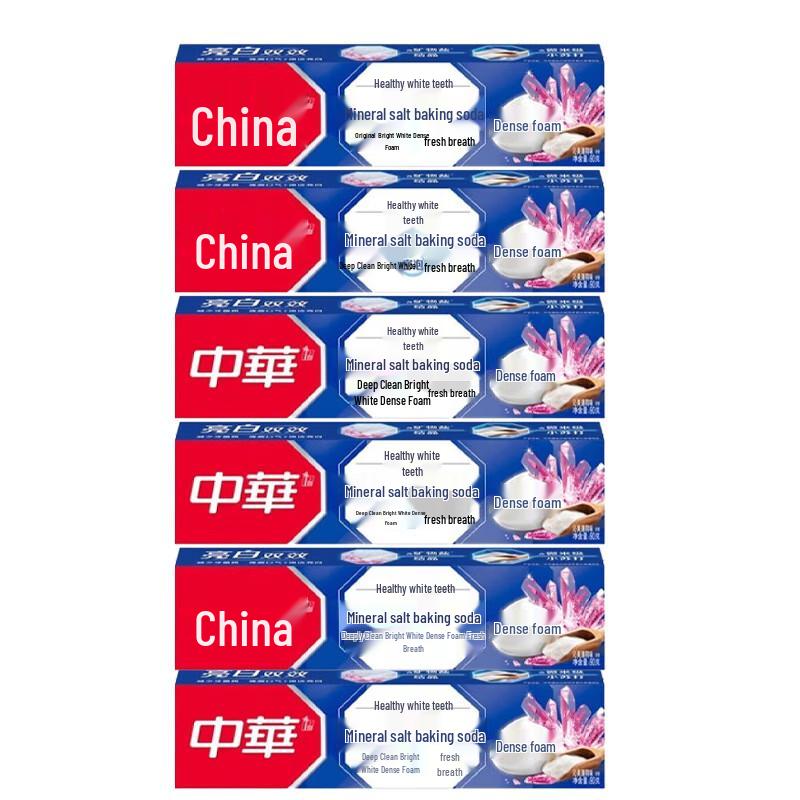 

Zhonghua Jianchibai Sea Salt Baking Soda Toothpaste