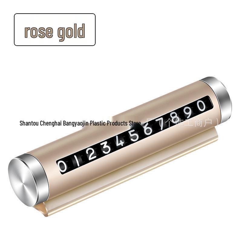 Top-Selling Adjustable Roller Temporary Parking Sign with Concealable Metal Number Plate