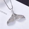 Fish Tail Necklace Fashionable and Simple Chain Item Fresh Accessory