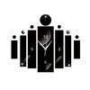 Modern Wall Clock Mirror Silver 3D Big Quartz Watch for Living Room Home Decoration Silver Stickers