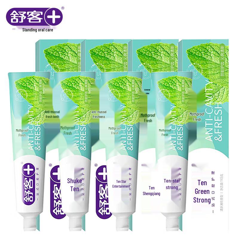 

S.K. ZHS-FQ40 Anti-Cavity Fresh Breath Toothpaste 4-Pack