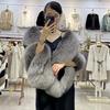 Faux Fur Shawl Women's New Cheongsam Runway Wedding Party Versatile Cape Bolero