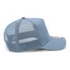New Era 9Forty Trucker Box Logo Mesh Cap In Faded Exclusive To Free Shipping A-Frame Blue, ONSPOTZ,