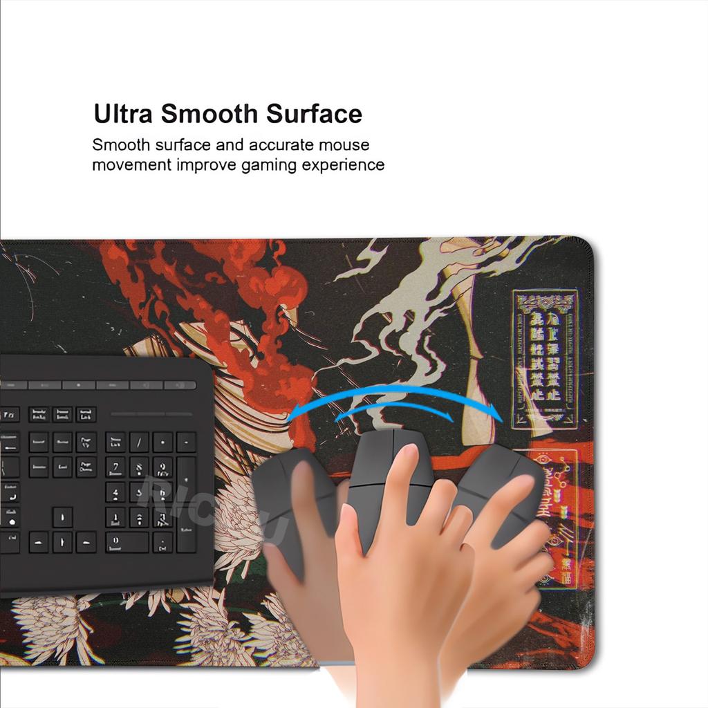 PC accessories 300X600mm XXL Mouse Pad katana Japanese girl Anime Mouse Pads kawaii HD Extended mats Gaming Keyboard Desk mat