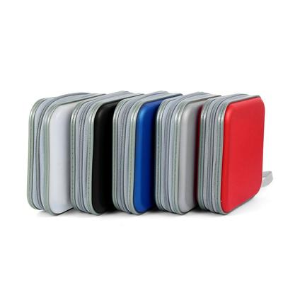 40 Disc Portable Hard Box Wallet Album Double-side CD DVD Case Organizer Storage Sleeve