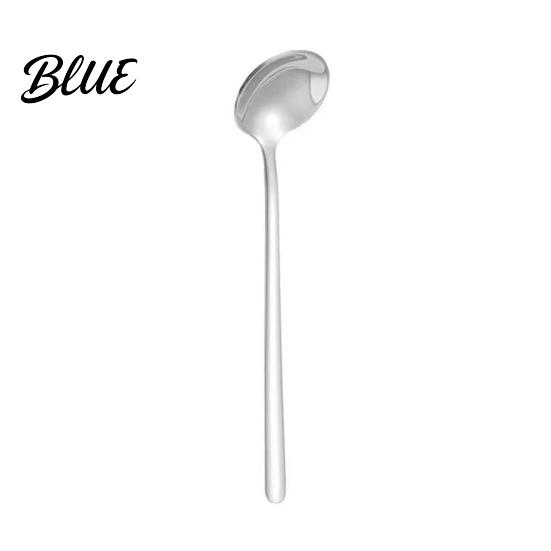 Snack Löffel Gold Teelöffel für Stahl Löffel Kaffee Beschichtet Edelstahl Rund Klein Dessert Dessert Kreativ Rühren Eiscreme Leicht