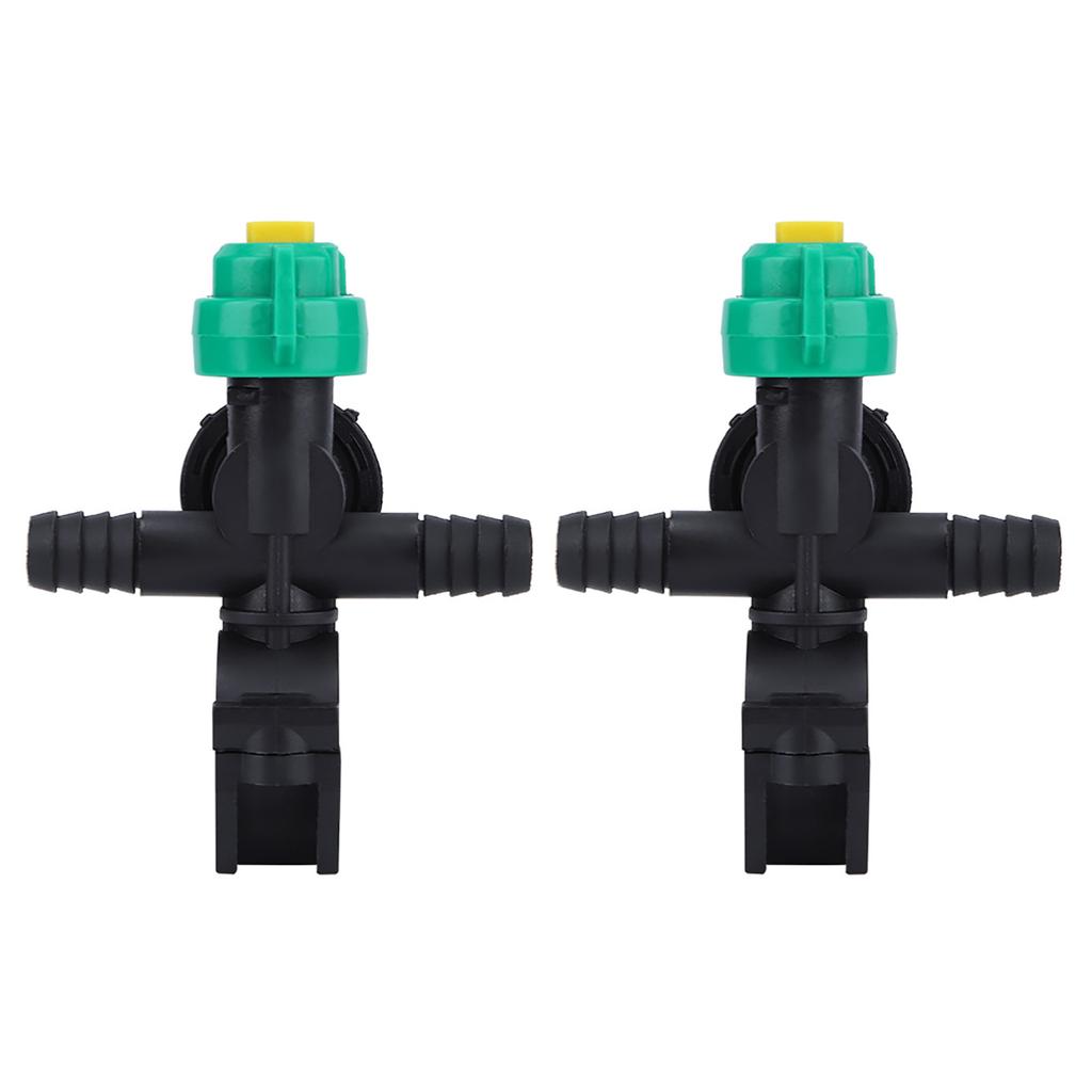2Pcs External Thread Agricultural Sprayer Fan Shaped Spraying Nozzle for Agriculture