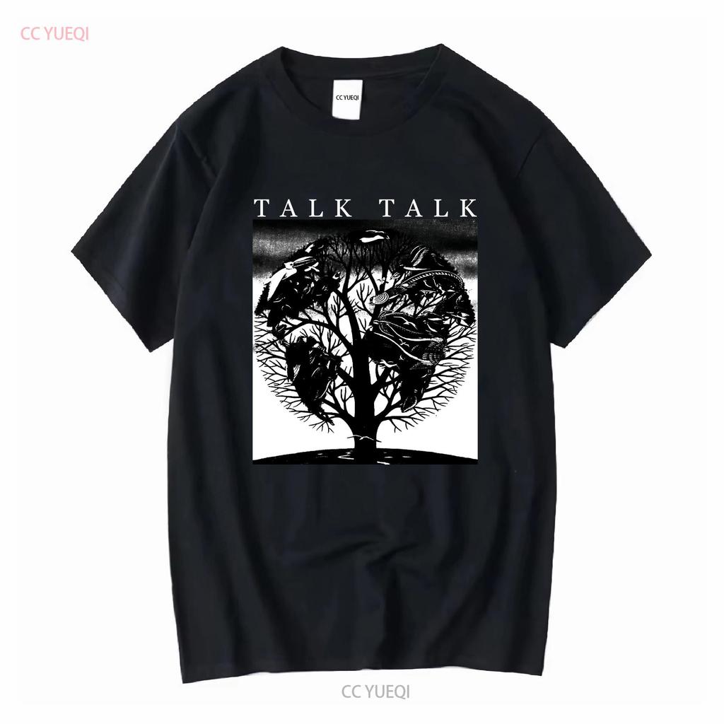 Vtg Talk Band Music Lover Black Retro Hot T Shirt For Fan New Long Or Short Sleeves Vintage Washed Comfortable Versatile
