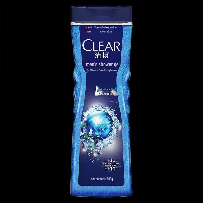 Clear Scalp Men's Icy Cool Oil Control Shower Gel