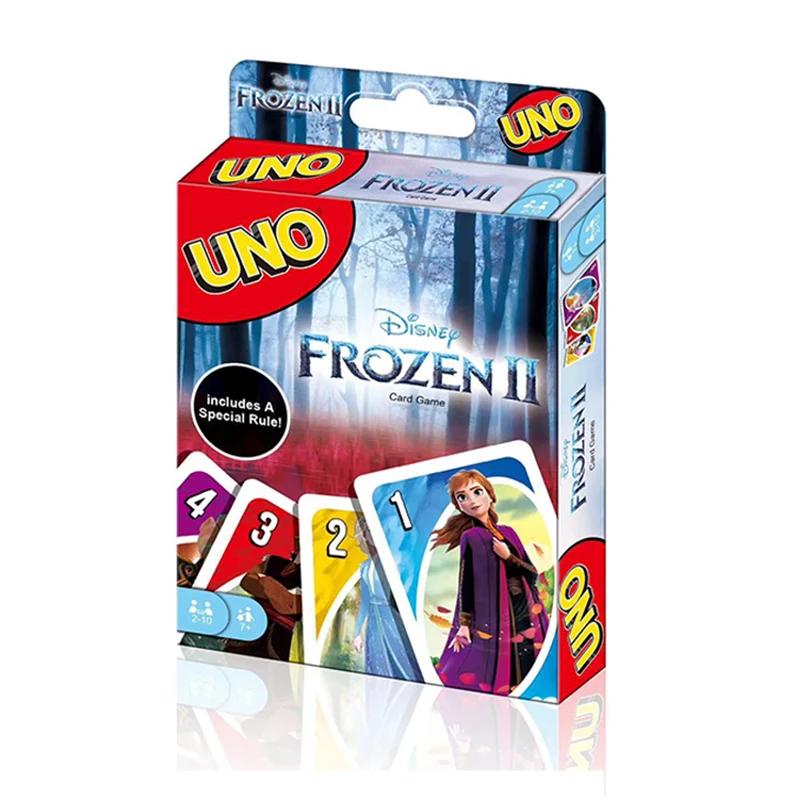 UNO-FLIP!  Brettspiel Anime Cartoon Mario Figur Muster Familie Lustige Unterhaltung One Piece Uno Karten Spiele Weihnachtsgeschenke