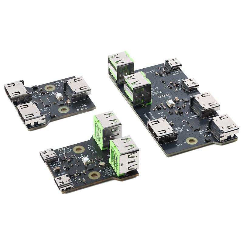 USB + HDMI switch module KVM switch tool, multi-computer shared screen keys and mice, key switch USB Switch Module