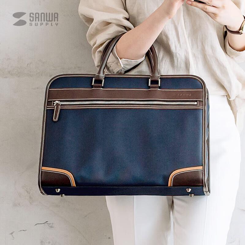 Sanwa BAG-BZC3NV 2-Way Business Laptop Backpack