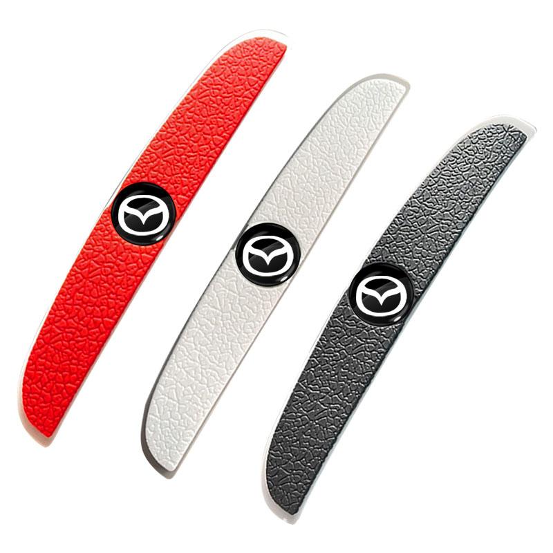 4Pcs Car Door Anti-Collision Strip Rearview Mirror Protection Sticker For Mazda 3 6 CX5 2 CX3 CX9 MX5 RX8 Axela Demio MS CX5 2 Axela Demio Atenza GJI