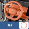 For Deepal S09 2025 2026 Car Leather Steering Wheel Cover Anti Slip Sweat Absorbing Special Interior Auto Accessories