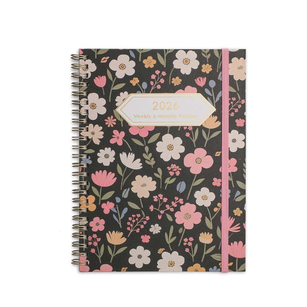 2026 A5 Weekly Monthly Planner Coil Notebook Diary Notebook  School Office Supplies