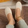 Mode 2025 Damen Rundzehen Ballerinas Neue Baotou Atmungsaktive Mesh Slipper Sommer Slipper Casual Sneaker Damen Zapatillas De Mujer