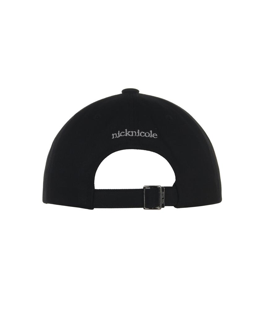 Nigaennikol Nn Dotcom Signature Ball Cap_Black Gray