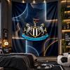 Nástěnná tapisérie Newcastle United Fotbalový potisk Látka do obývacího pokoje Ložnice Domácí dekorace
