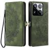 Style 016 For Xiaomi 15 Pro Case Skin Feel Totem Imprinted Wallet Leather Phone Cover