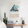 Indian Hand-woven Homestay Fringed Tapestry Decoration Nordic Meter Box Hanging Fabric Background Cloth Bedroom Hanging Cloth