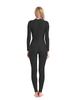 Nylon Long Sleeve Bodysuit for Gymnastics, Yoga, and Dance