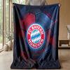 Bayern Munich Theme Blanket Soft Flannel Blanket Plush Throw Blanket Cozy Sofa Bed Blanket for Home Decor