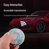 Mercedes-Benz Smart Elf TPU Key Case with Gold Edge