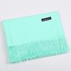Solid Color Cashmere Scarf Women'S Autumn And Winter Explosion 220G Classic Light Board Monochrome Tassel Versatile Warm Shawl Gift