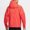 Nike Veste à capuche zippée coupe-vent déperlante Aeroswift Storm-Fit Aerogami pour la course à pied Hommes Vestes Rouge Clair Rouge Foncé Noir FZ9040-696